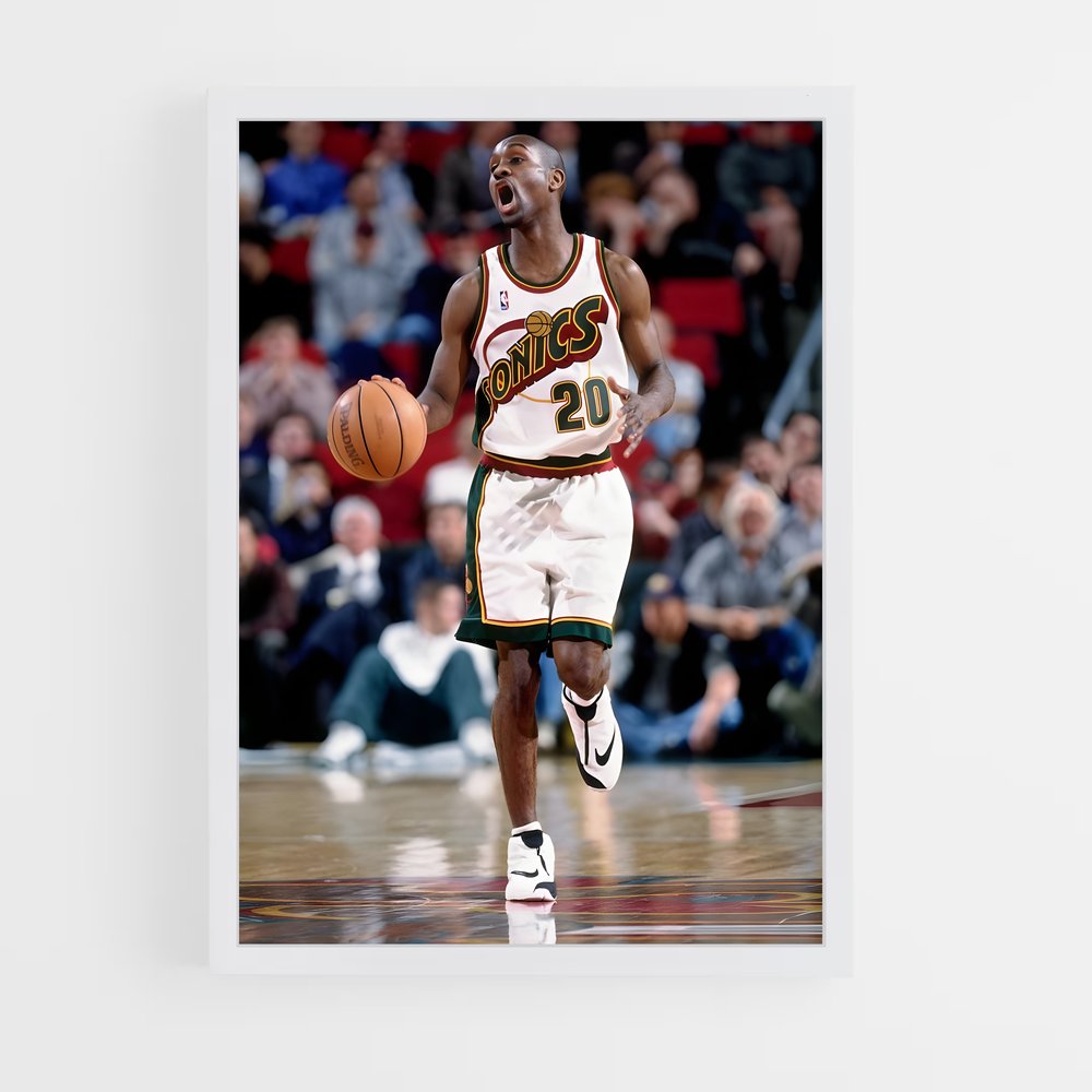 Poster The Glove in Action – affiche Basketball (vue 3)